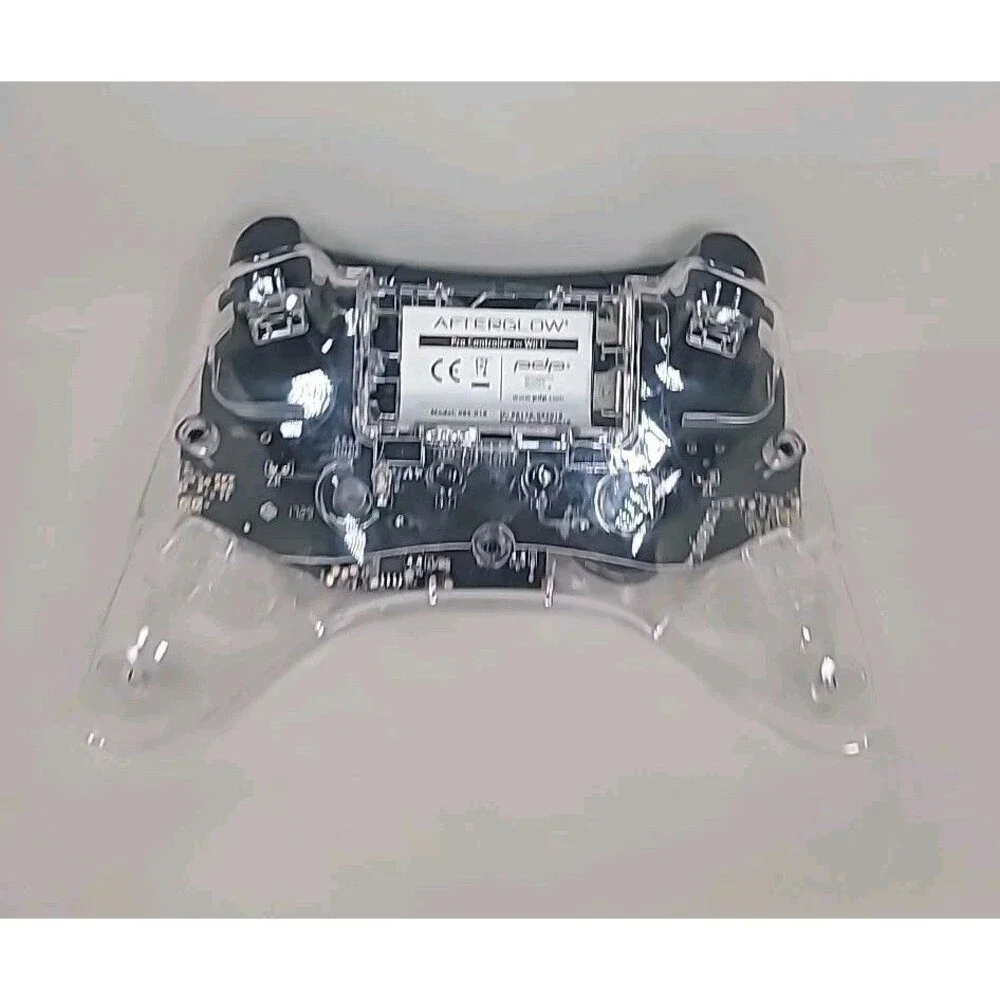 Afterglow Clear Pro Controller PDP 085-018 for Nintendo Wii U